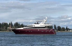 67' Luxurious Italian Yacht Private Reserve in Seattle / Puget Sound / San Juan Islands