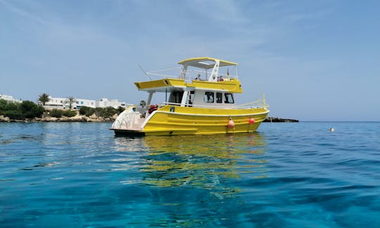 Yellow boat cruises - Private charters - In Protaras