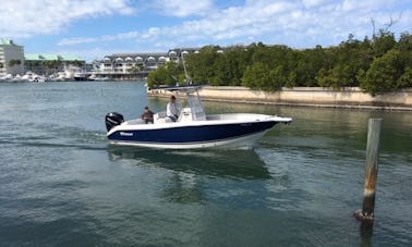 Amazing 26' Triton Center Console in Clearwater/Largo. Captain, gas & ice includ