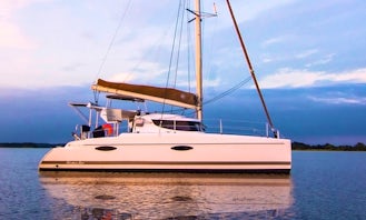 Beautiful Fontain Perjot 38' Large Catamaran - Stable and Safe - Perfect for any cruise!