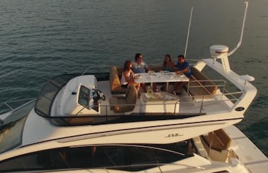 2019 45' Sea Ray Fly Bridge Motor Yacht Charter available in Atlantic Highlands, New Jersey