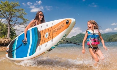 11' Inflatable Paddleboard with Lifejacket and Dry Bag