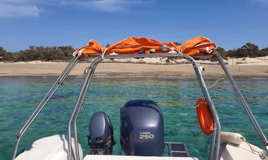 Rent a Comfortable RIB in Kissamos, Crete