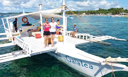 'Galatea' Outrigger Boat Cruise In Siargao Island