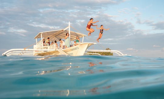 Croisière en bateau « Galatea » sur l'île de Siargao