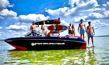 G23 Super Air Nautique Wakeboat for Charter in Alexandria, MN Lake Life!