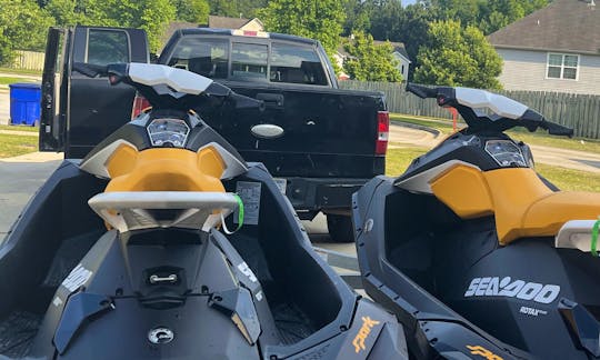 Two 2020 Seadoo Spark Jetskis for Rent in Lake Allatoona