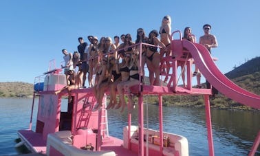 Bateau de fête personnalisé Bachelorette de 40 pieds à louer sur Lake Pleasant