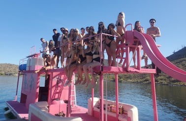 Custom Bachelorette 40ft Party Boat for Rent on Lake Pleasant