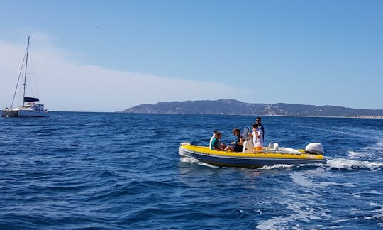 Barco inflável Gommo 500 em Estartit (Costa Brava) Alugue com ou sem licença!