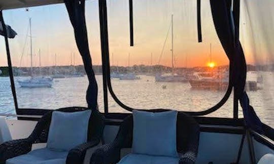 Sunset Charter for 6 persons - Private 42 trawler- Hyannis Ma. Starts at 6pm