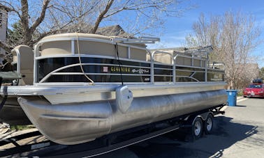 Ponton Suntracker de pêche 2018 pour la vitesse ou la détente dans le Colorado