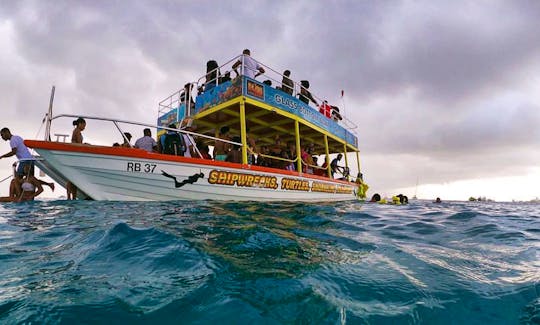 Snorkel Tours and Cruises on 39' Glass Bottom Boat in Barbados