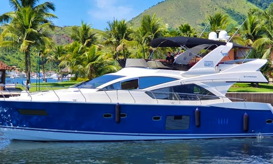 62' Água Phantom Motor Yacht Rental in Angra dos Reis, Brazil