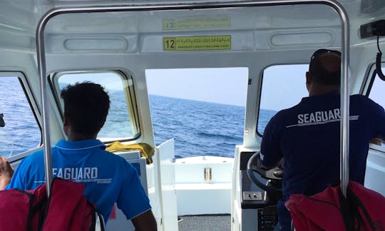 2017 Seaguard 24ft Speedboat Service in Maldives