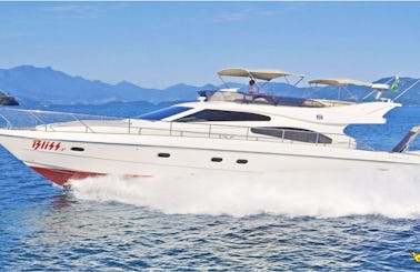 Rainha Ferretti 50 Motor Yacht Rental in Angra dos Reis, Brazil