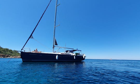 Iate à vela Beneteau Oceanis 46 em Kavala, Thasos, Chalkidiki, Ilhas Espórades