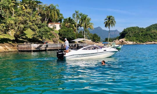 21' Doçura Cuddy Cabin Rental in Paraty, Brazil - perfect for couples 💙