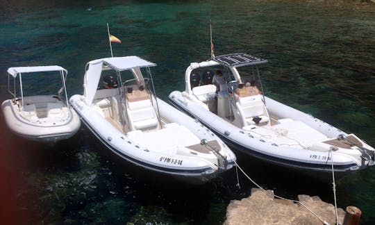 Rent a King 820 Rigid Inflatable Boat for 12 Person in Port de Sóller, Spain