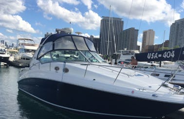 32ft SeaRay Sundancer for Charter in Chicago