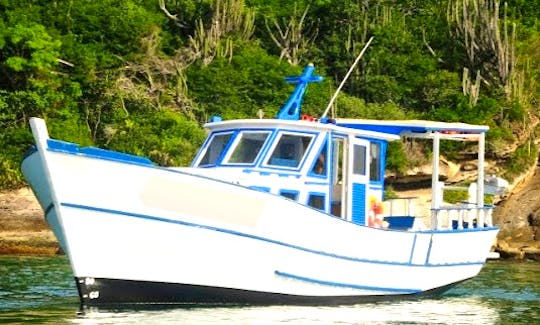 26' Amazonas Trawler Rental in Armacao dos Buzios, Brazil