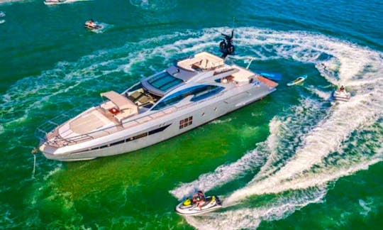 Rent a Luxury Yachting Experience! 77' Azimut S