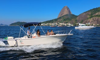 21' Relax Fishing Boat Rental in Rio de Janeiro, Brazil