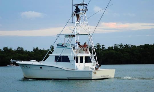 Fishing Charters On 45' Sport Fisherman In Miami, FL!