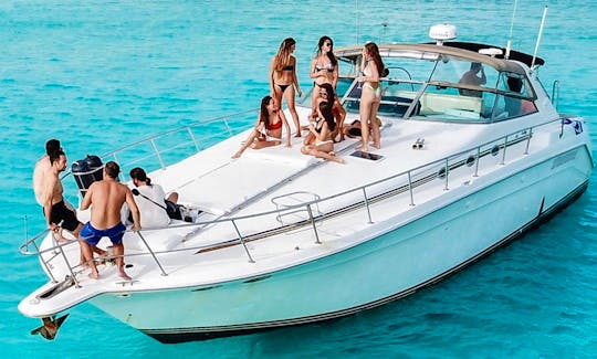 Captained Charter the Best Motor Yacht in Playa del Carmen