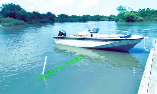 22ft outrage whaler in Seabrook ready to fish