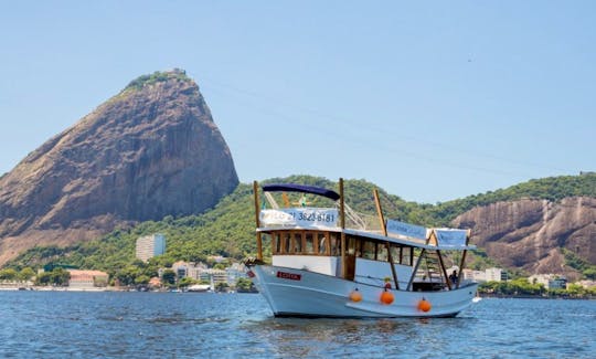 53ft Cumaru Lotta Boat Rental in Rio de Janeiro, Brazil for 28 person!