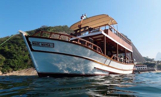 Location d'un bateau de fête de 41 pieds à Rio de Janeiro, au Brésil