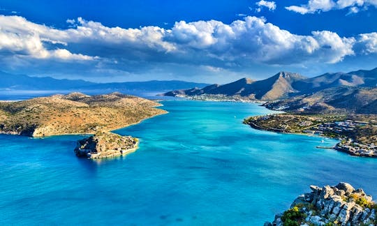 BLU / Private 3 - Days Trip to Elounda, Spinalonga and Agios Nikolaos with Elan impression 434 sailing boat (44 ft) from Heraklion Port, Crete, Greece