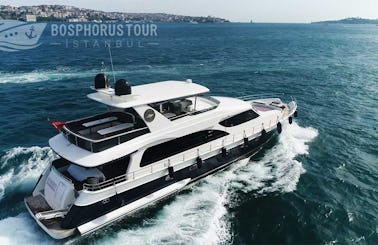Luxury Yacht Charter for 50 Guests in Istanbul