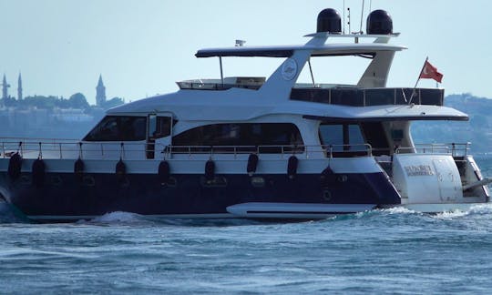 Luxury Yacht Charter for 50 Guests in Istanbul