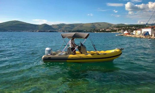 Rent 18' Bura Rigid Inflatable Boat in Splitsko-Dalmatinska, Croatia
