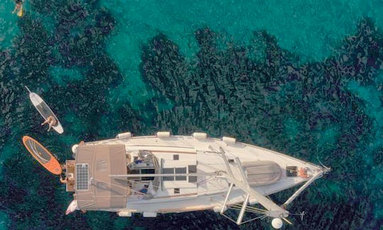 Jeanneau Sun Odyssey 519 ( 2020 / 12 pax / AC & GEN ) perfect yacht from Lefkas to sail Ionian Islands, Greece