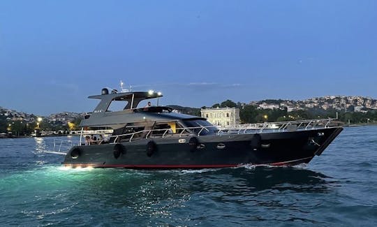 Incredible Custom Yacht for Charter and Day Trip in İstanbul