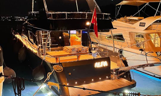 Incredible Custom Yacht for Charter and Day Trip in İstanbul