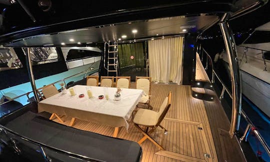 Incredible Custom Yacht for Charter and Day Trip in İstanbul