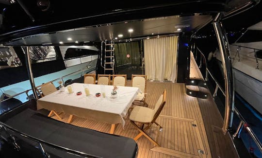 Incredible Custom Yacht for Charter and Day Trip in İstanbul