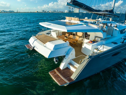 Explore Fort Lauderdale on 60FT Fountaine Pajot Yacht!