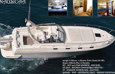 Fiart 36 Genius Motor Boat Rental Amalfi Coast