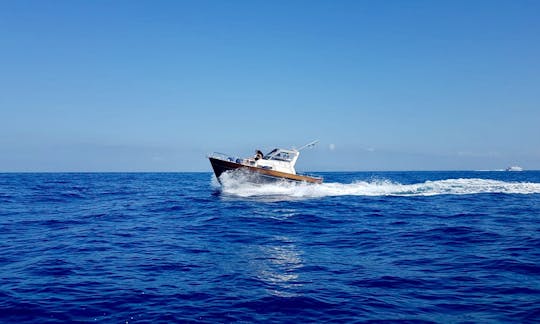 From Positano, Charter Our Gozzo Jeranto 750 Classic