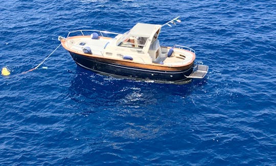 Captained Charters From Capri on a Gozzo Jeranto 750 Classic