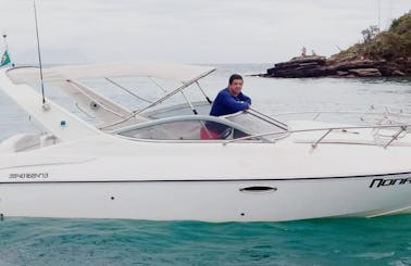 26' Caravelas Phantom Schaefer Motor Yacht Rental in Armacao dos Buzios, Brazil
