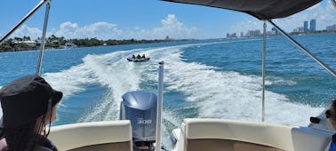 Family Boating Adventures Captain inclui esportes aquáticos disponíveis