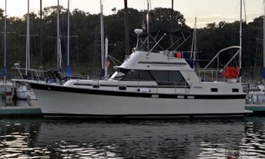 Motor Cruiser de cabine de 36 pés em Lake Grapevine