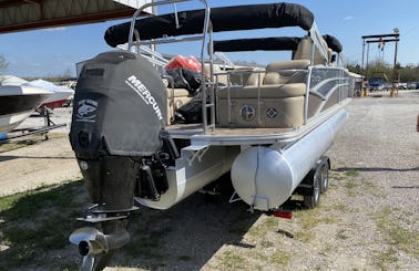 Awesome Cypress Cay Pontoon for Charter! Have Tritoon Will Travel