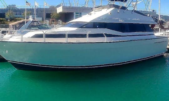 Charter a 42' Luxury Mediterranean Yacht for 10 guests w/ Captain in Chicago